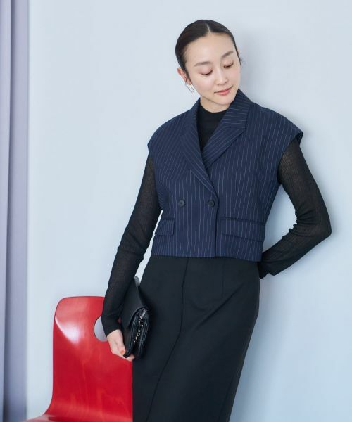 NEMIKA / ネミカ テーラードジャケット | ラペルドベスト【NEMIKA】 | 詳細19