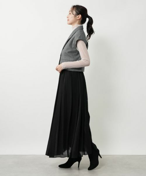 NEMIKA / ネミカ テーラードジャケット | ラペルドベスト【NEMIKA】 | 詳細2