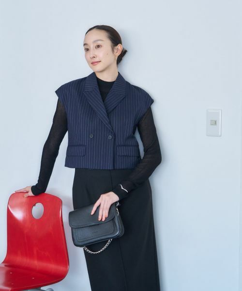 NEMIKA / ネミカ テーラードジャケット | ラペルドベスト【NEMIKA】 | 詳細20