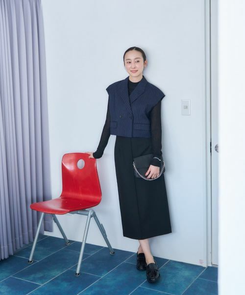 NEMIKA / ネミカ テーラードジャケット | ラペルドベスト【NEMIKA】 | 詳細21