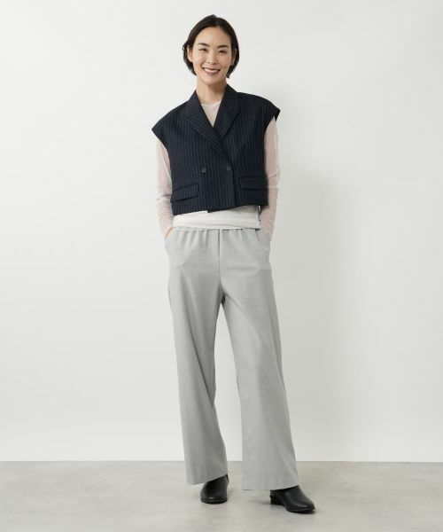 NEMIKA / ネミカ テーラードジャケット | ラペルドベスト【NEMIKA】 | 詳細4