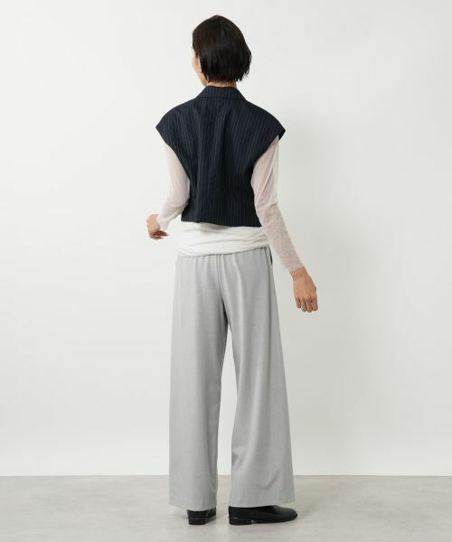 NEMIKA / ネミカ テーラードジャケット | ラペルドベスト【NEMIKA】 | 詳細6