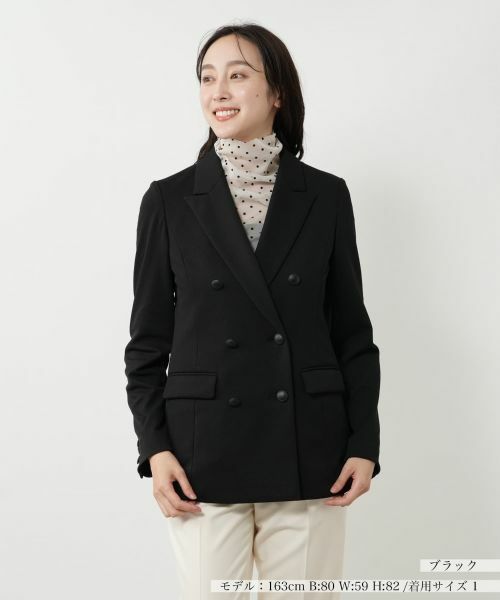 NEMIKA / ネミカ テーラードジャケット | ブレザー【NEMIKA】（ブラック）