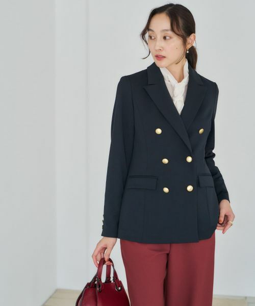 NEMIKA / ネミカ テーラードジャケット | ブレザー【NEMIKA】（ネイビー）