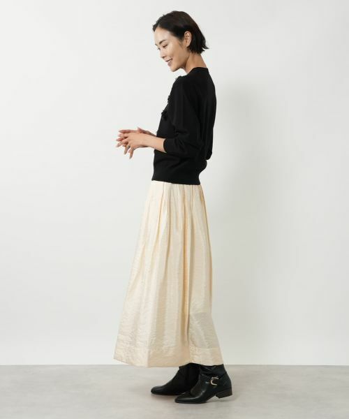 NEMIKA / ネミカ ニット・セーター | フラワーモチーフニット【NEMIKA】 | 詳細5