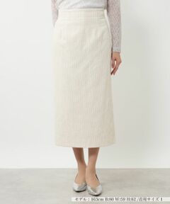 NEMIKA / ネミカ ミニ・ひざ丈スカート | コーデュロイタイトスカート【NEMIKA】