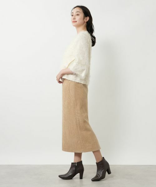 NEMIKA / ネミカ ミニ・ひざ丈スカート | コーデュロイタイトスカート【NEMIKA】 | 詳細8