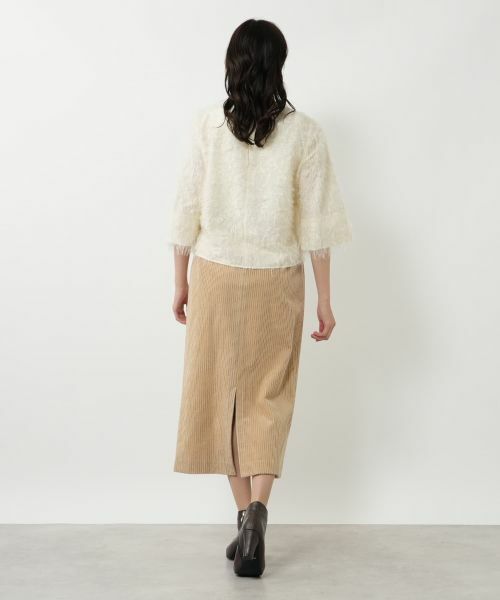 NEMIKA / ネミカ ミニ・ひざ丈スカート | コーデュロイタイトスカート【NEMIKA】 | 詳細9