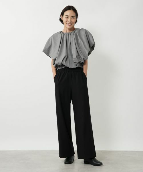 NEMIKA / ネミカ その他パンツ | ストレッチワイドパンツ【NEMIKA】 | 詳細10