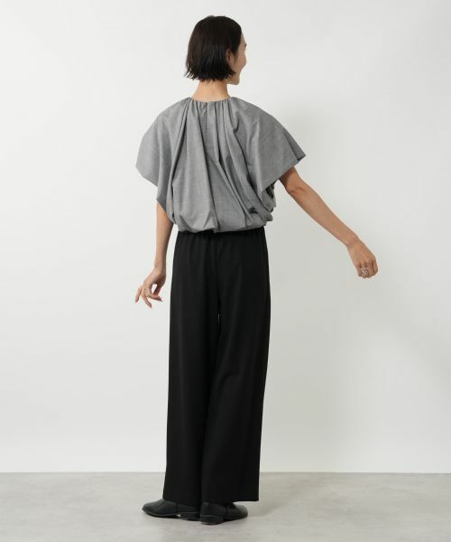 NEMIKA / ネミカ その他パンツ | ストレッチワイドパンツ【NEMIKA】 | 詳細12