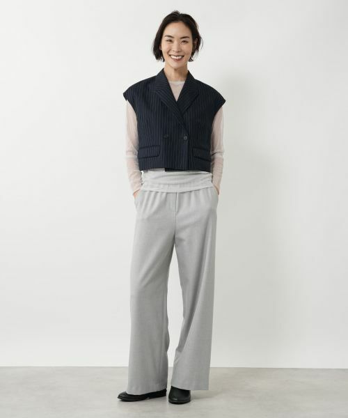 NEMIKA / ネミカ その他パンツ | ストレッチワイドパンツ【NEMIKA】 | 詳細13