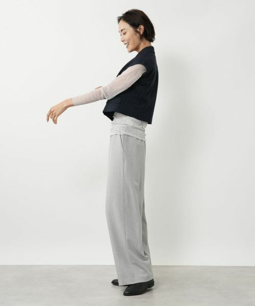 NEMIKA / ネミカ その他パンツ | ストレッチワイドパンツ【NEMIKA】 | 詳細14