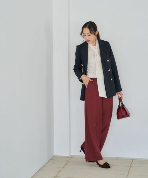 NEMIKA / ネミカ その他パンツ | ストレッチワイドパンツ【NEMIKA】 | 詳細26