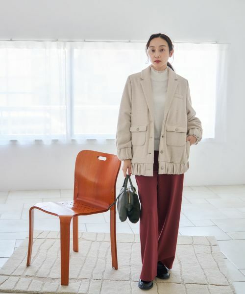 NEMIKA / ネミカ その他パンツ | ストレッチワイドパンツ【NEMIKA】 | 詳細28