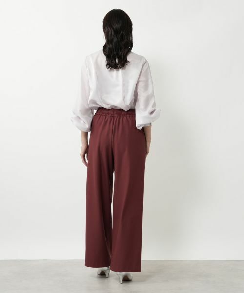 NEMIKA / ネミカ その他パンツ | ストレッチワイドパンツ【NEMIKA】 | 詳細3