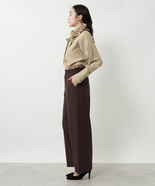 NEMIKA / ネミカ その他パンツ | ストレッチワイドパンツ【NEMIKA】 | 詳細5