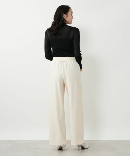 NEMIKA / ネミカ その他パンツ | ストレッチワイドパンツ【NEMIKA】 | 詳細9