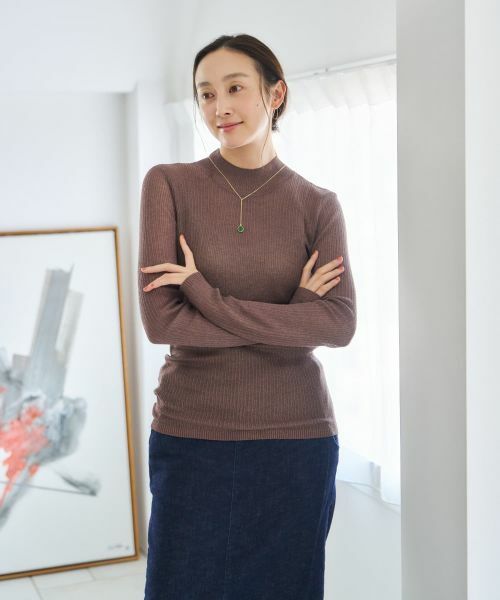 NEMIKA / ネミカ ニット・セーター | ハイネックリブニット【NEMIKA】 | 詳細18