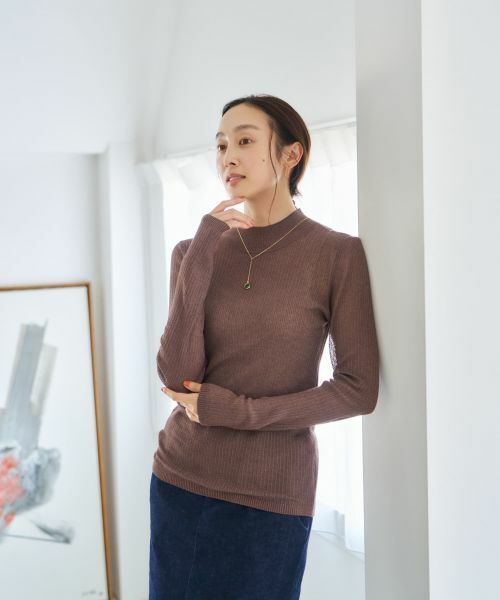 NEMIKA / ネミカ ニット・セーター | ハイネックリブニット【NEMIKA】 | 詳細19