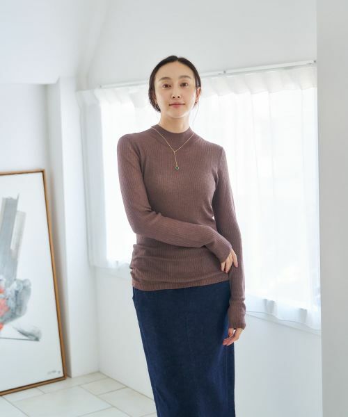 NEMIKA / ネミカ ニット・セーター | ハイネックリブニット【NEMIKA】 | 詳細20