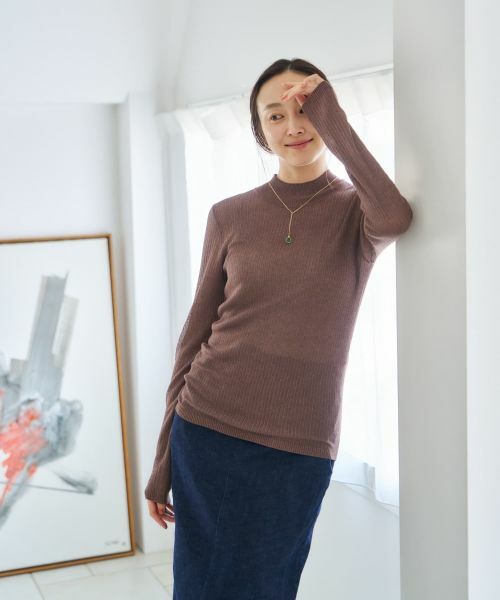 NEMIKA / ネミカ ニット・セーター | ハイネックリブニット【NEMIKA】 | 詳細21