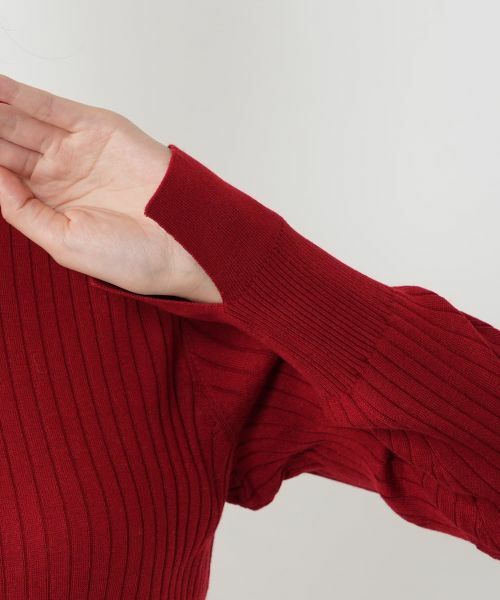NEMIKA / ネミカ ニット・セーター | ハイネックリブニット【NEMIKA】 | 詳細13