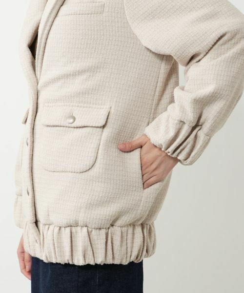 NEMIKA / ネミカ テーラードジャケット | 中わた入りテーラードジャケット【NEMIKA】 | 詳細16