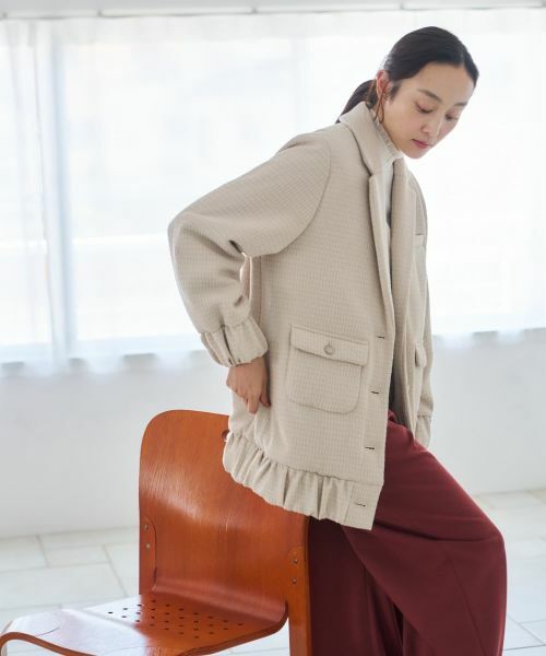 NEMIKA / ネミカ テーラードジャケット | 中わた入りテーラードジャケット【NEMIKA】 | 詳細21