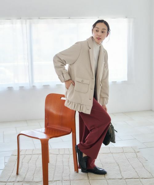 NEMIKA / ネミカ テーラードジャケット | 中わた入りテーラードジャケット【NEMIKA】 | 詳細24