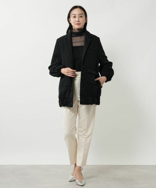 NEMIKA / ネミカ テーラードジャケット | 中わた入りテーラードジャケット【NEMIKA】 | 詳細4