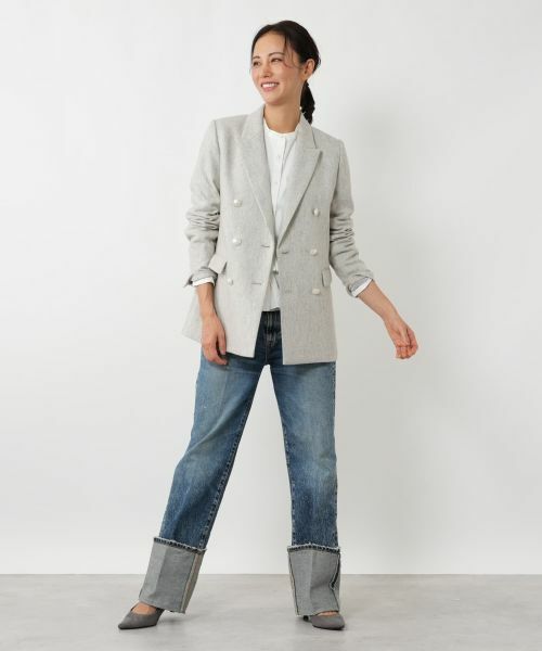 NEMIKA / ネミカ テーラードジャケット | ダブルブレザー【NEMIKA】 | 詳細4