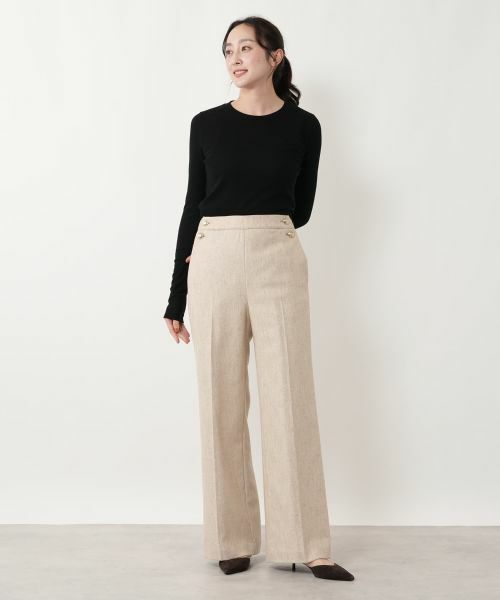NEMIKA / ネミカ その他パンツ | ワイドストレートパンツ【NEMIKA】 | 詳細1