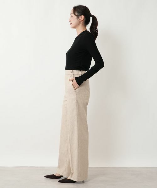 NEMIKA / ネミカ その他パンツ | ワイドストレートパンツ【NEMIKA】 | 詳細2