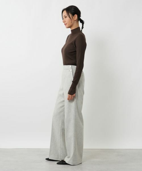 NEMIKA / ネミカ その他パンツ | ワイドストレートパンツ【NEMIKA】 | 詳細5