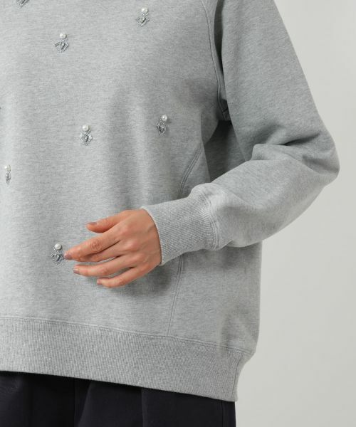 NEMIKA / ネミカ スウェット | ビジューラグランスリーブプルオーバー【NEMIKA】 | 詳細13