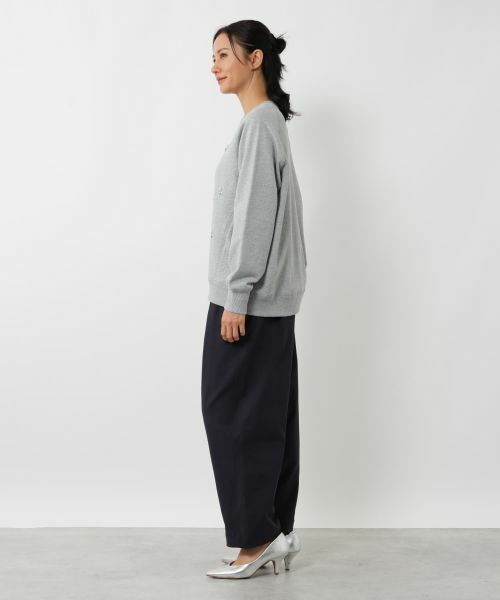 NEMIKA / ネミカ スウェット | ビジューラグランスリーブプルオーバー【NEMIKA】 | 詳細5