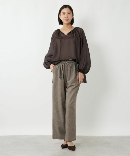 NEMIKA / ネミカ シャツ・ブラウス | ボリュームスリーブブラウス【NEMIKA】 | 詳細1