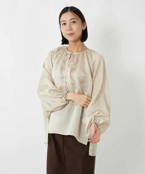 NEMIKA / ネミカ シャツ・ブラウス | ボリュームスリーブブラウス【NEMIKA】 | 詳細10