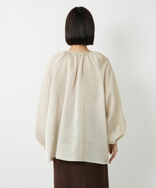 NEMIKA / ネミカ シャツ・ブラウス | ボリュームスリーブブラウス【NEMIKA】 | 詳細13