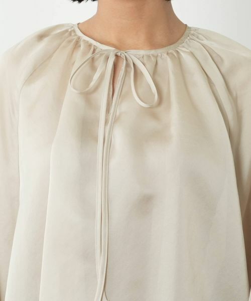 NEMIKA / ネミカ シャツ・ブラウス | ボリュームスリーブブラウス【NEMIKA】 | 詳細14