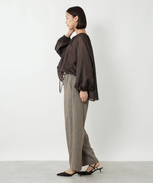 NEMIKA / ネミカ シャツ・ブラウス | ボリュームスリーブブラウス【NEMIKA】 | 詳細2