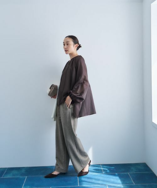 NEMIKA / ネミカ シャツ・ブラウス | ボリュームスリーブブラウス【NEMIKA】 | 詳細24