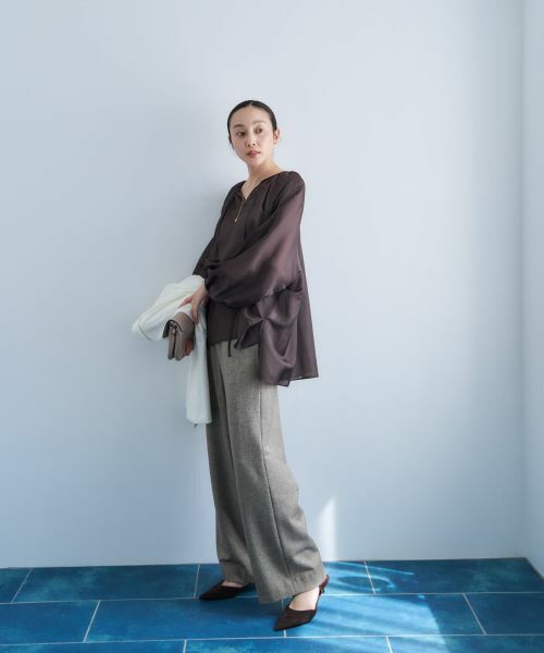 NEMIKA / ネミカ シャツ・ブラウス | ボリュームスリーブブラウス【NEMIKA】 | 詳細25