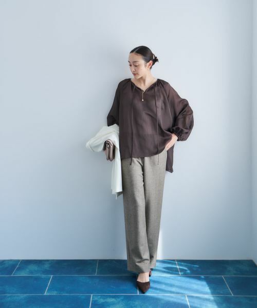 NEMIKA / ネミカ シャツ・ブラウス | ボリュームスリーブブラウス【NEMIKA】 | 詳細26