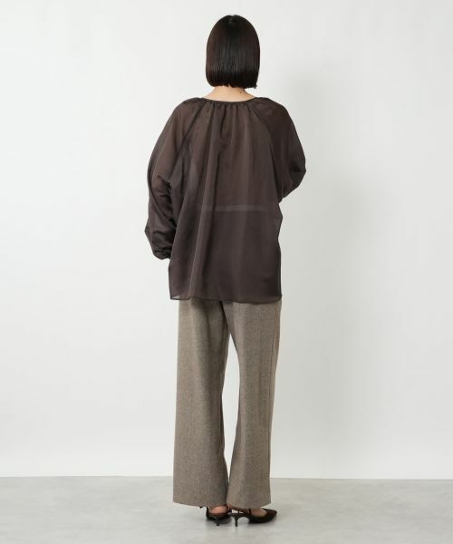 NEMIKA / ネミカ シャツ・ブラウス | ボリュームスリーブブラウス【NEMIKA】 | 詳細3