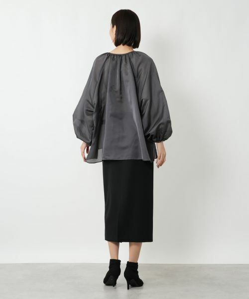 NEMIKA / ネミカ シャツ・ブラウス | ボリュームスリーブブラウス【NEMIKA】 | 詳細6