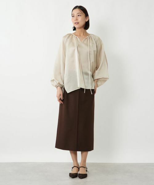 NEMIKA / ネミカ シャツ・ブラウス | ボリュームスリーブブラウス【NEMIKA】 | 詳細7