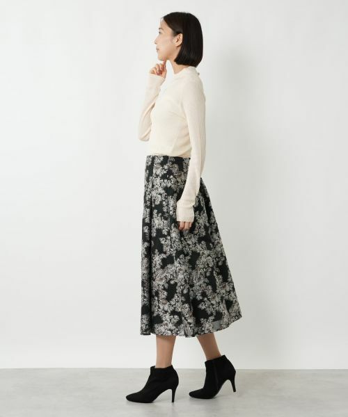 NEMIKA / ネミカ ミニ・ひざ丈スカート | ボタニカル柄ロングスカート【NEMIKA】 | 詳細2