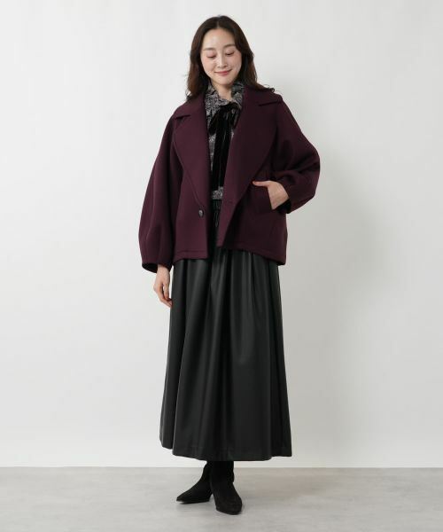 NEMIKA / ネミカ テーラードジャケット | ボリュームカラーダブルジャケット【NEMIKA】 | 詳細4