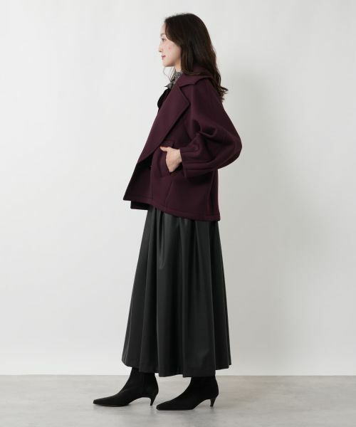 NEMIKA / ネミカ テーラードジャケット | ボリュームカラーダブルジャケット【NEMIKA】 | 詳細5